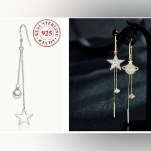 2 Pairs of Dangling Earrings